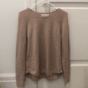 Like new soft pink/tan sweater from LOFT